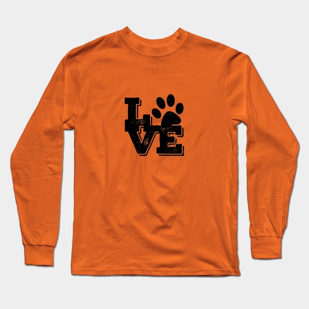 LOVE Animals Long Sleeve T-Shirt by PlanetJoe